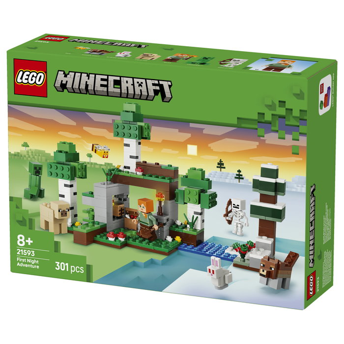 LEGO Minecraft Aventura de la Primera Noche 21593