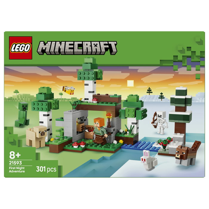 LEGO Minecraft Aventura de la Primera Noche 21593