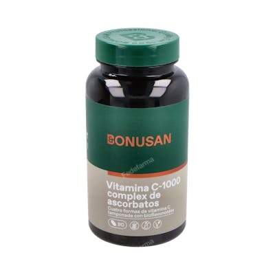 BONUSAN Vitamina C-1000 Complejo de Ascorbatos 90 Comprimidos