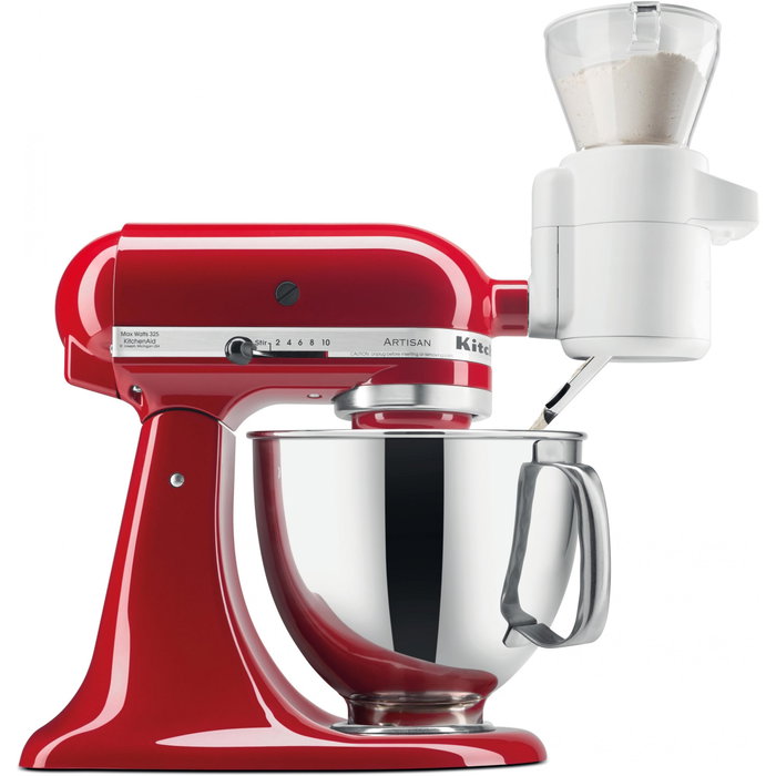 KitchenAid 5KSMSFTA Tamizador con Balanza Digital Blanco