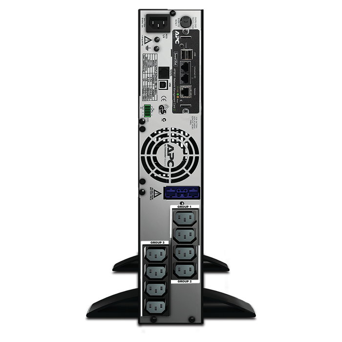 APC Smart-UPS SMX1500RMI2UNC 1500VA 1200W UPS SAI Interactivo Montaje Rack/Torre 2U 8 Salidas Sine Wave 230V con Tarjeta de Red