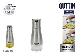 Inde Aceitera Quttin Inoxidable 320 ml (12 Unidades)