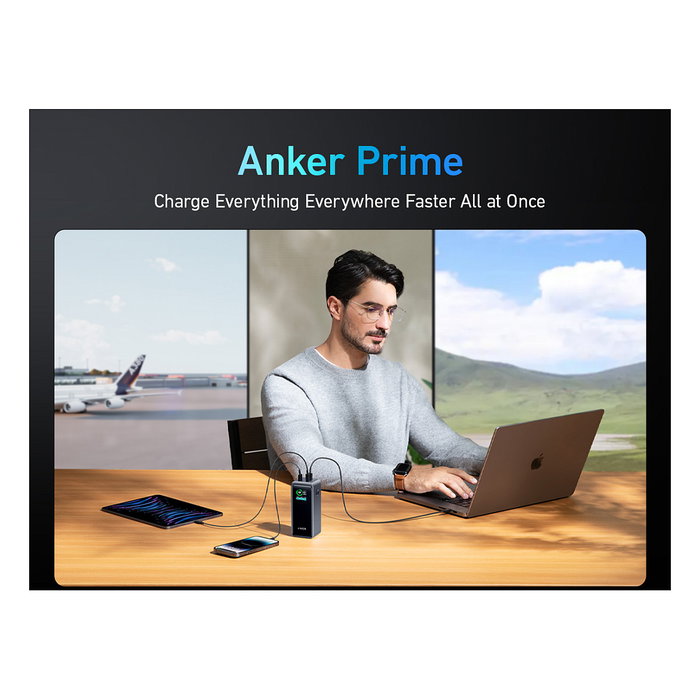 Anker Prime Power Bank 20.000 mAh Negro Anker Prime Power Bank 20.000 mAh Negro