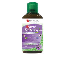 Forté Pharma DETOX Hígado 500 ml - Complemento Alimenticio para Control y Pérdida de Peso, Salud Hepática y Eliminación de Toxinas
