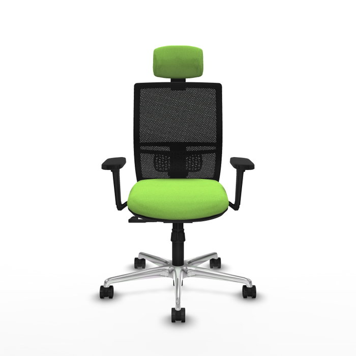 PIQUERAS Y CRESPO Silla de oficina Yunquera con mecanismo Sincro, Pistacho y Negro PIQUERAS Y CRESPO Silla de oficina Yunquera con mecanismo Sincro, Pistacho y Negro