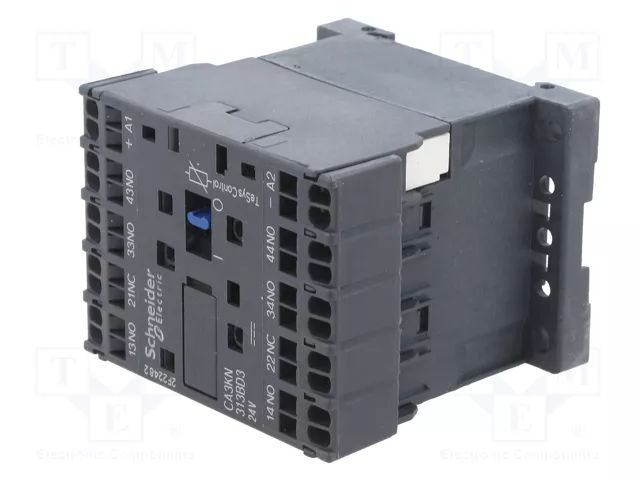 SCHNEIDER ELECTRIC Contactor TeSys D 4-polar 24VDC 10A