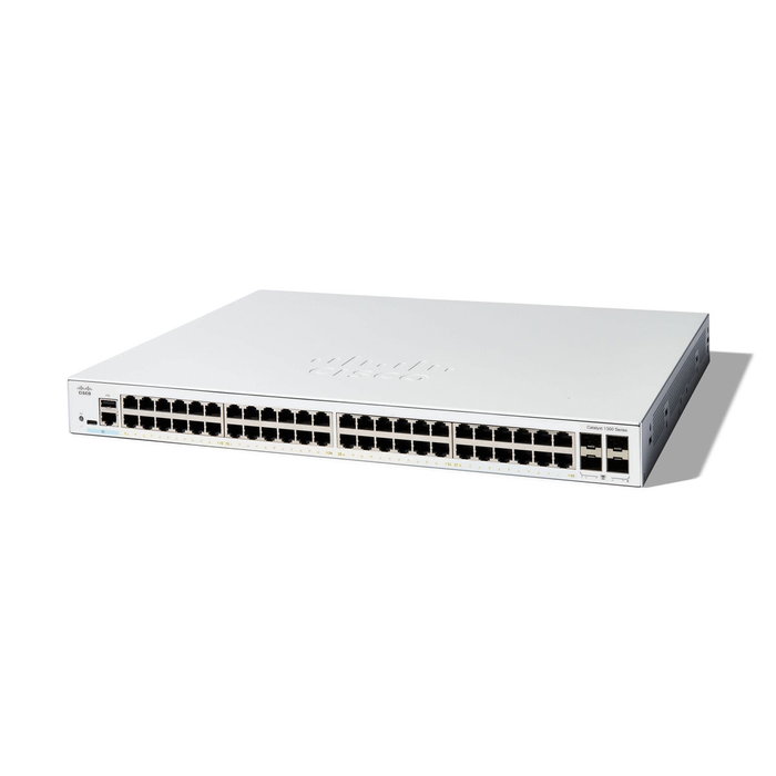 Cisco C1300-48T-4G Switch Gestionado L2/L3 con 48 Puertos Gigabit Ethernet y 4 SFP Blanco