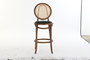 DKD Home Decor Taburete Horeca Marron Oscuro 43 x 108 x 43 cm