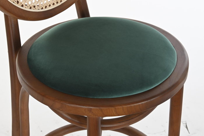DKD Home Decor Taburete Horeca Marron Oscuro 43 x 108 x 43 cm
