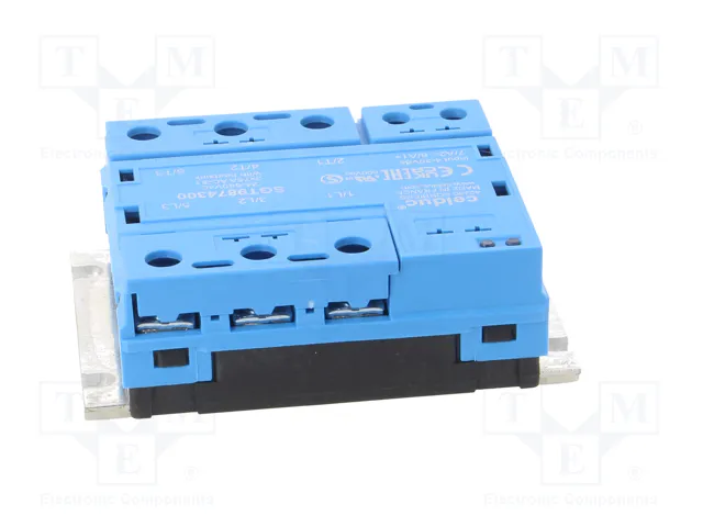 CELDUC Relé semiconductor SGT9 75A 3-fásico