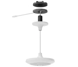 Logitech 952-000123 Montura de Suspensión para Micrófono Rally Mic Pod Blanco