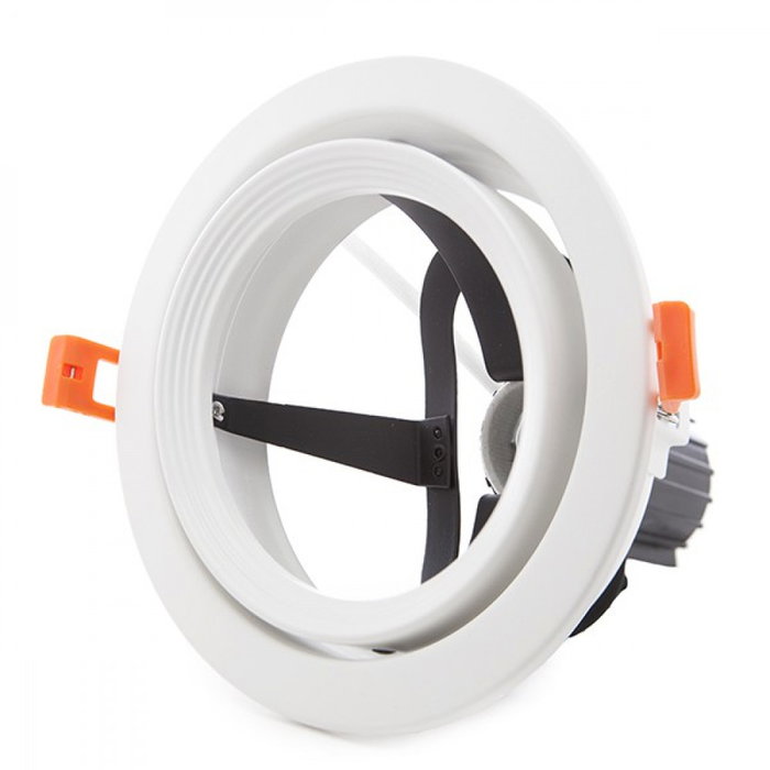 Aro Foco Downlight para Lámpara PAR30 E27 Blanco (Sin Lámpara)</div> Aro Foco Downlight para Lámpara PAR30 E27 Blanco (Sin Lámpara)</div>