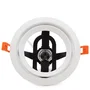 Aro Foco Downlight Empotrable Blanco sin Lámpara para PAR 30 E27