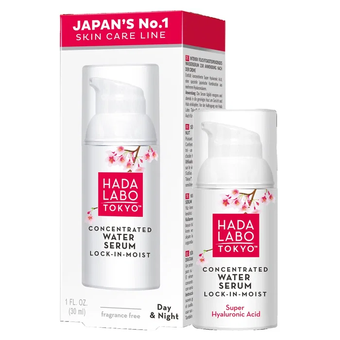 Hada Labo Tokyo Concentrated Water con Ácido Hialurónico, 30 ml
