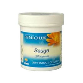 FENIOUX Salvia 180Mg 200Cápsulas - Ayuda a Disminuir la Sudoración Nocturna y Bienestar en la Menopausia