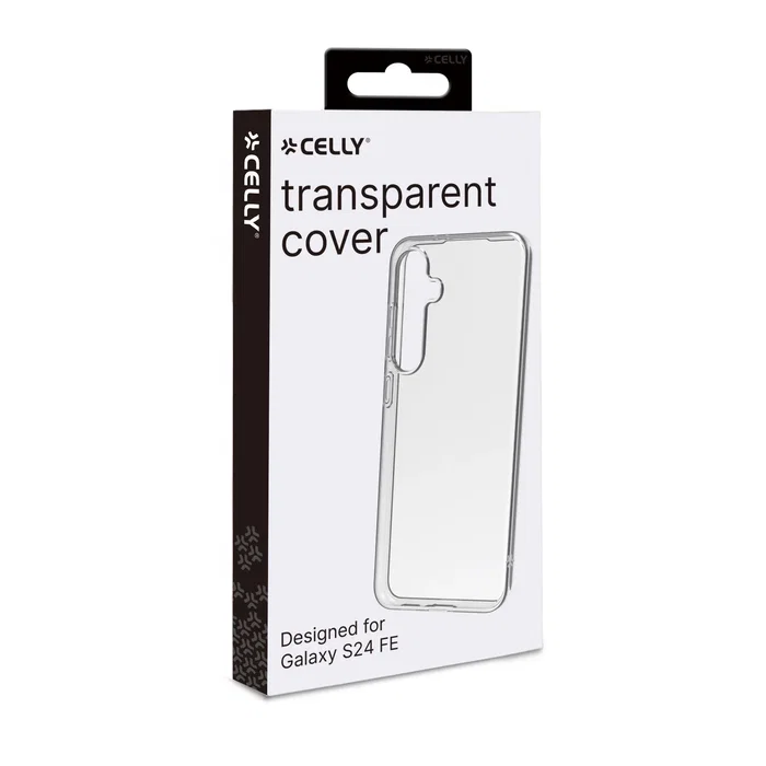 Celly GELSKIN1106 Funda Transparente de TPU Flexible y Antichoque para Samsung Galaxy S24, Estuche de Extracción, Suave, Acceso Total a Controles