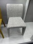 DKD Home Decor Silla de Metal y Poliéster Gris