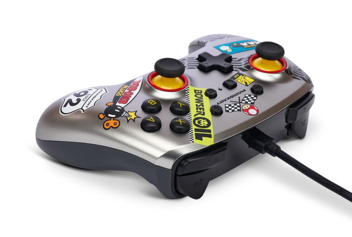 PowerA Mando con cable mejorado para Nintendo Switch Mario Kart