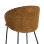 Silla Marrón Tejido-Metal Contract 56,50 X 56 X 74,50 cm (Set de 2)