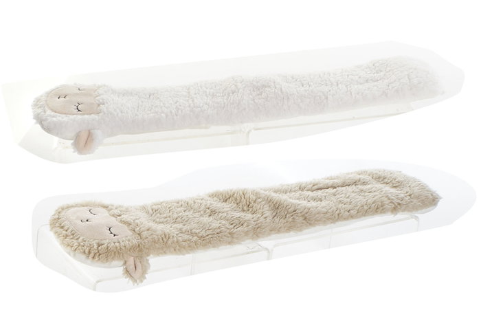 DKD Home Decor Cojin Kids Ovejitas Blanco Marron Claro 62.5 x 17 x 4 cm (4 Unidades) DKD Home Decor Cojin Kids Ovejitas Blanco Marron Claro 62.5 x 17 x 4 cm (4 Unidades)