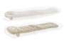 DKD Home Decor Cojin Kids Ovejitas Blanco Marron Claro 62.5 x 17 x 4 cm (4 Unidades)