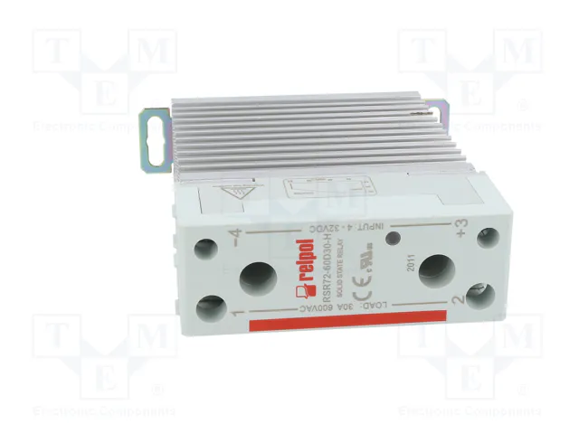 RELPOL RSR72-60D30-H Relé de estado sólido monofásico 30A 24-660VAC