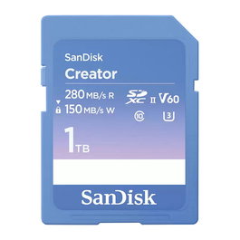Card sandisk creator sd uhs-ii 1tb