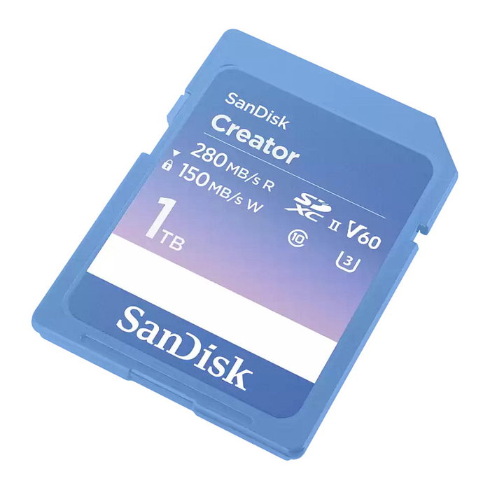 Card sandisk creator sd uhs-ii 1tb