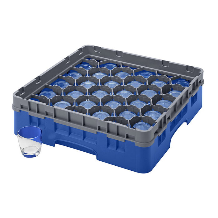 CAMBRO Cesta de lavado 30 comp. Azul marino CAMBRO Cesta de lavado 30 comp. Azul marino