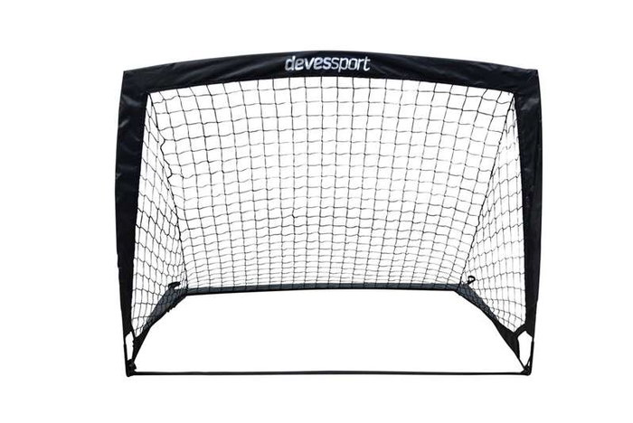 Ociotrends Set de 2 Porterías Plegables de Fibra de Vidrio con Anclajes - Dimensiones 180x91x120 cm y 120x90x90 cm