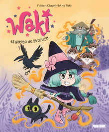 PANINI FONDO, Waki el gatito de la bruja, Fabien Clavel/Miss Paty
