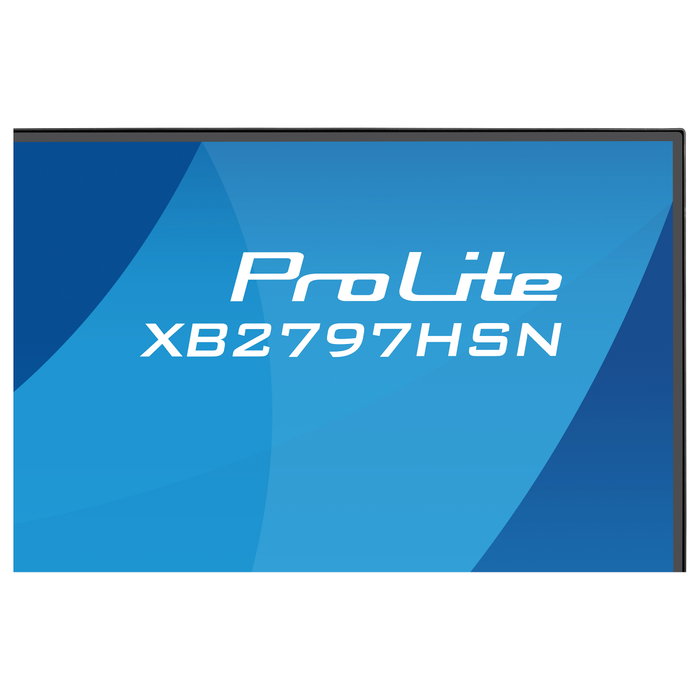 iiyama ProLite XB2797HSN-B1 Monitor 27" Full HD IPS 100Hz 1ms AMD FreeSync USB-C 65W Ethernet Negro iiyama ProLite XB2797HSN-B1 Monitor 27" Full HD IPS 100Hz 1ms AMD FreeSync USB-C 65W Ethernet Negro