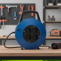 Phasak BN 3411 Regleta Enrollable 4 Tomas de Corriente Cable 10m Azul