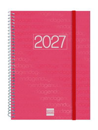 Finocam Agenda Anual 2027 Basic Year Vermell