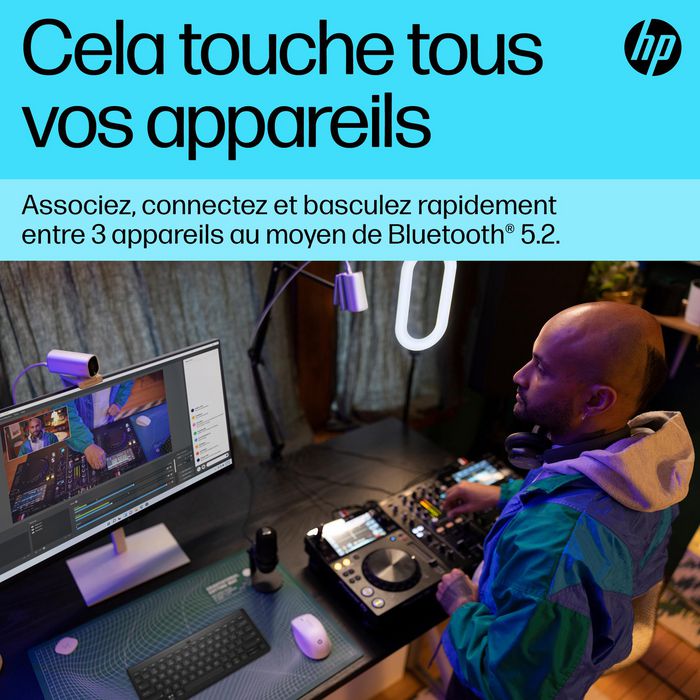 HP 350 Compact Multi-Device Bluetooth Keyboard HP 350 Compact Multi-Device Bluetooth Keyboard