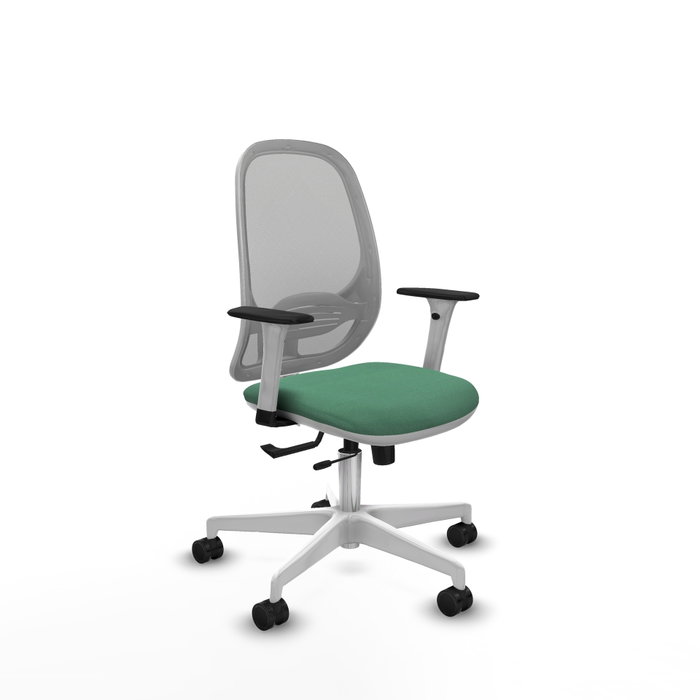 PIQUERAS Y CRESPO Silla de oficina Cilanco Verde esmeralda y Gris PIQUERAS Y CRESPO Silla de oficina Cilanco Verde esmeralda y Gris