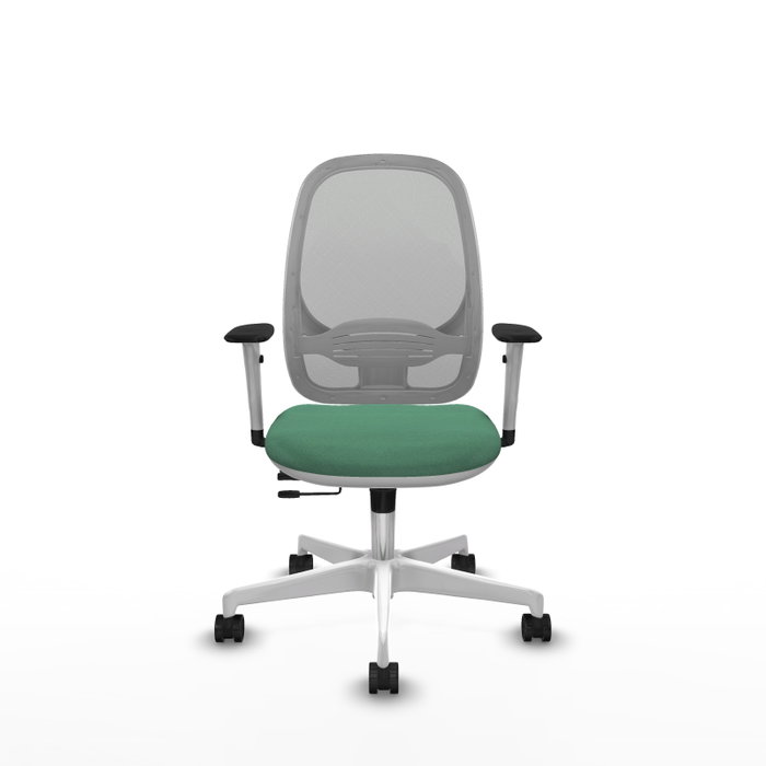 PIQUERAS Y CRESPO Silla de oficina Cilanco Verde esmeralda y Gris PIQUERAS Y CRESPO Silla de oficina Cilanco Verde esmeralda y Gris