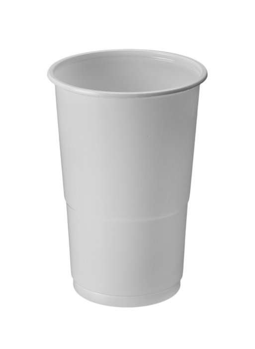 Algon Set de 25 Vasos Blancos 250 cc - 7 x 10 x 7 cm (48 Unidades)