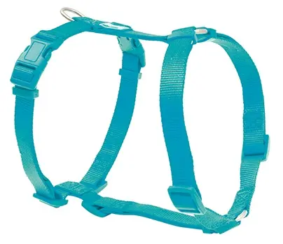 Freedog Arnés Nylon Basic Turquesa 8 mm 15-30 cm