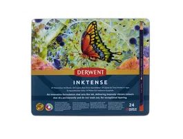 Lápices DERWENT Inktense 24 Piezas Multicolor (24 Piezas)
