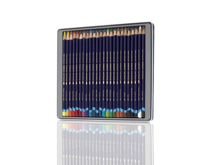 Lápices DERWENT Inktense 24 Piezas Multicolor (24 Piezas)