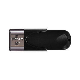 PNY Attaché 4 STICK USB 2.0 de 8GB - Negro