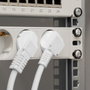 LogiLink Regleta PDU de 19 pulgadas con 9 tomas y conmutador Gris claro