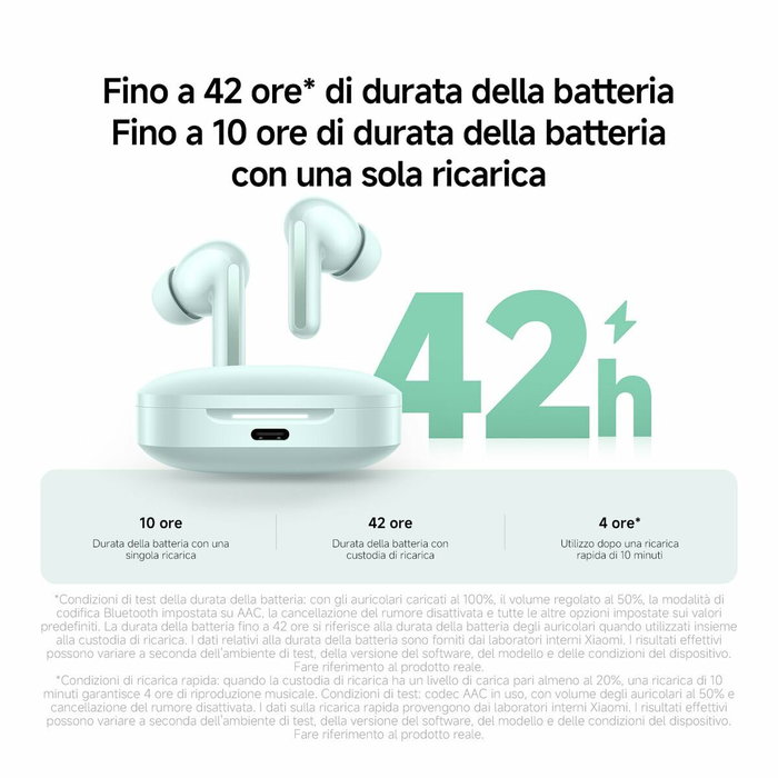 Xiaomi Redmi Buds 6 Night Black con Cancelación de Ruido Activa