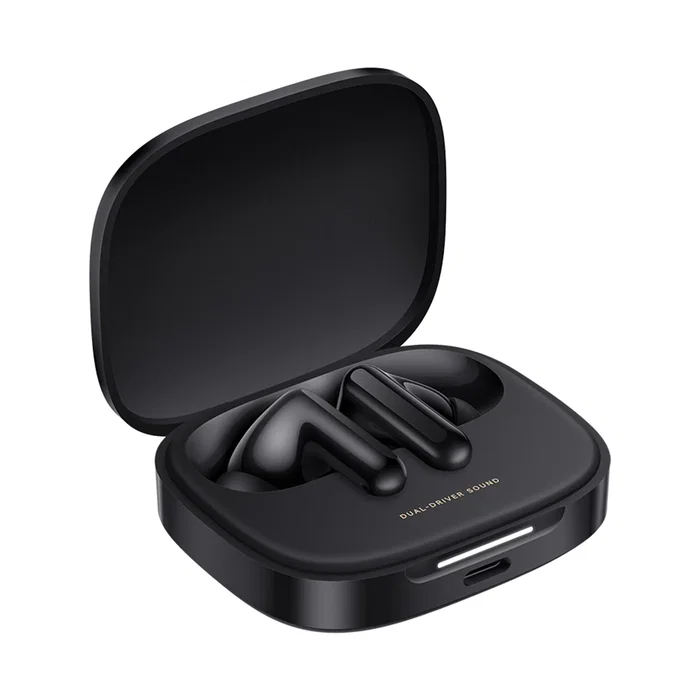 Xiaomi Redmi Buds 6 - Auriculares Inalámbricos Bluetooth 5.4 Intraurales con Cancelación Activa de Ruido (ANC), 42h Batería, Resistencia IP54, Color Negro Night Black - BHR9251GL