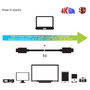 Club 3D Cable USB 3.2 Gen 2 Tipo C Activo Óptico 20m Negro