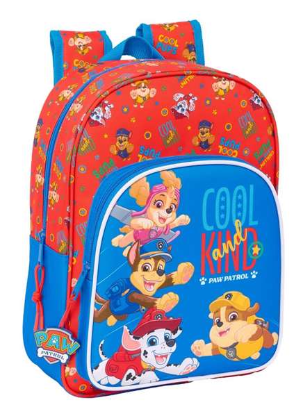 Safta Mochila Infantil Paw Patrol "Cool" Adaptable a Carro 26x34x11 cm