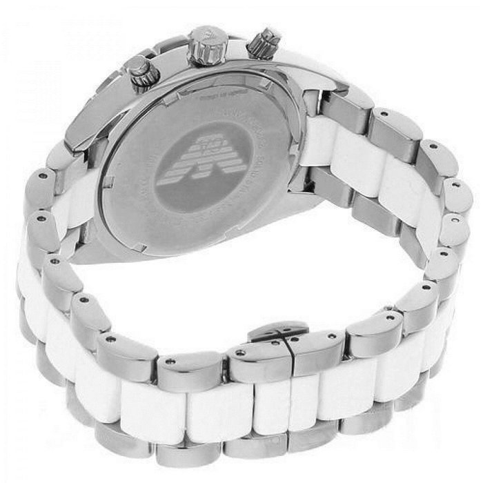 Armani AR5940 Reloj Analógico para Mujer Plateado