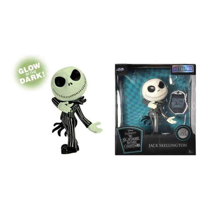 JADA TOYS Figura Metal Jack Skellington Pesadilla Antes de Navidad 10 cm JADA TOYS Figura Metal Jack Skellington Pesadilla Antes de Navidad 10 cm