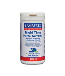 LAMBERTS Night Time Herbal Complex 60 cápsulas